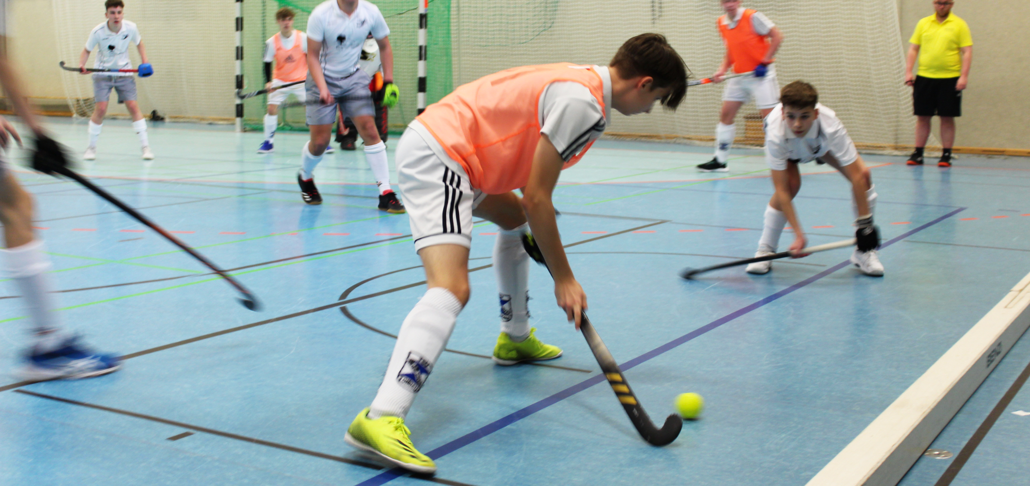 Torgauer Hockey-Nachwuchs holt ersten Sieg in der Hallensaison